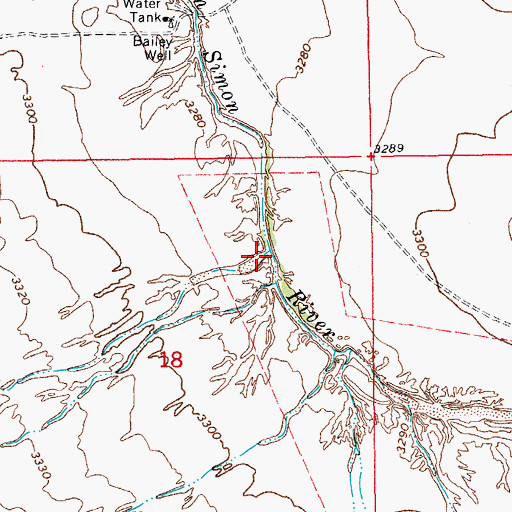 Topographic Map of Owl Wash, AZ