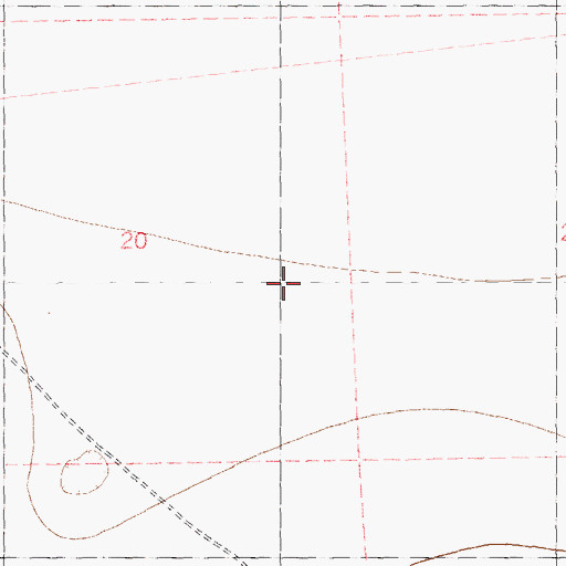 Topographic Map of Frank Well, NM