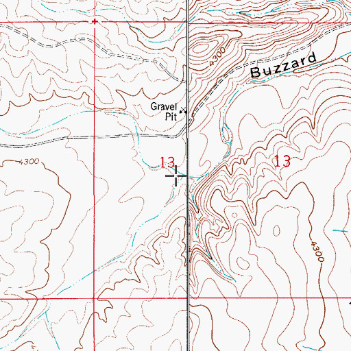 Topographic Map of Goat Canyon, NM