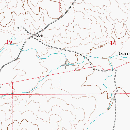 Topographic Map of Holt Tank Draw, NM
