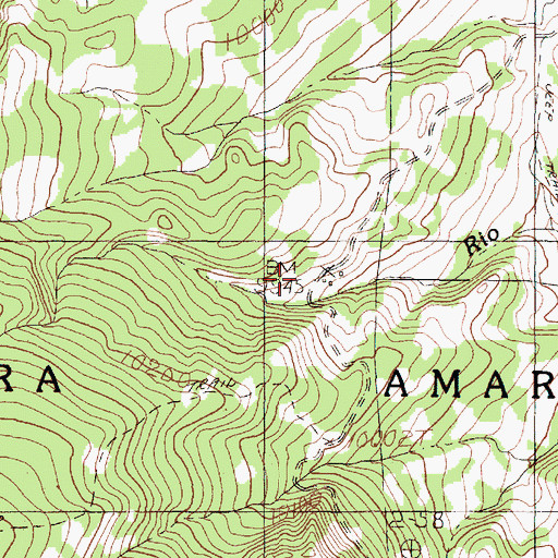 Topographic Map of Hooker Sawmill, NM