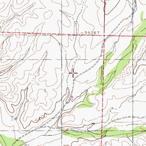 Topographic Map of Juniper Canyon, NM