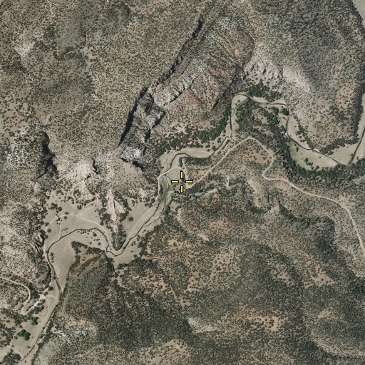 Aerial/Satellite Image of Kimball Spring, NM