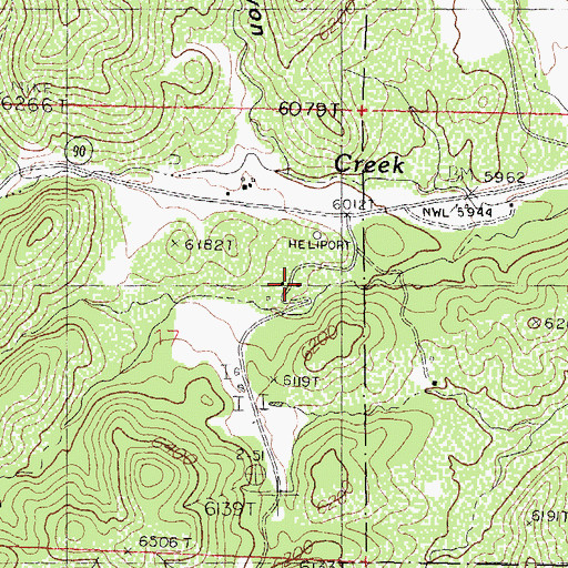 Topographic Map of Kingston Ranger Station, NM