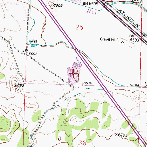 Topographic Map of Limekiln Canyon, NM