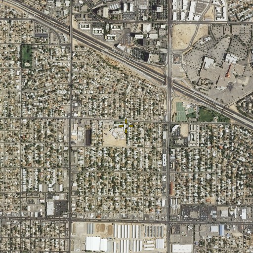 Aerial/Satellite Image of Mark Twain Elementary School, NM