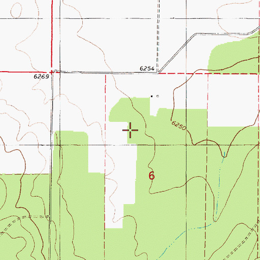 Topographic Map of McGoragill Ranch, NM
