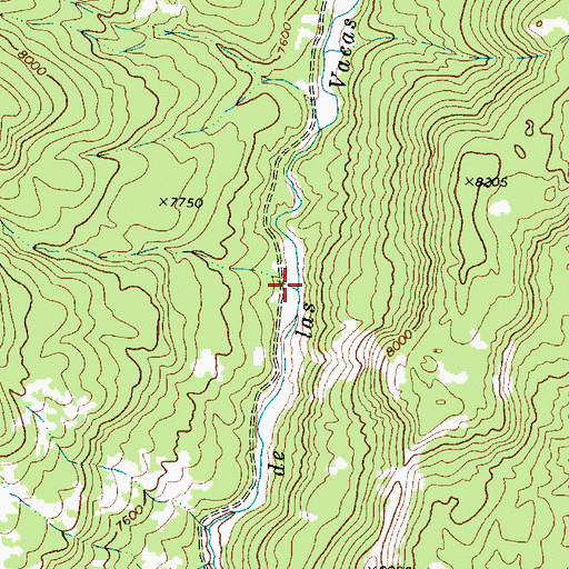 Topographic Map of McMillan Canyon, NM
