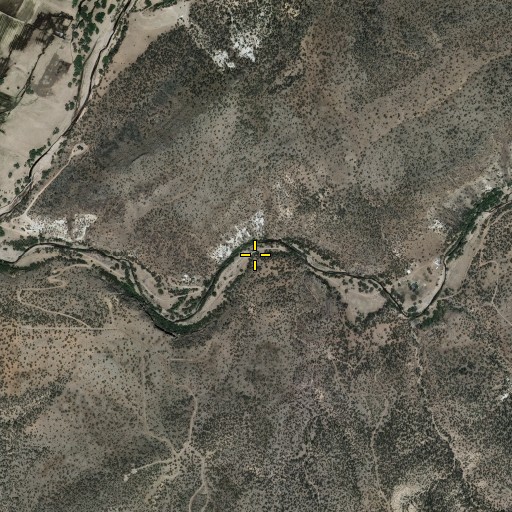 Aerial/Satellite Image of Negrito Spring, NM