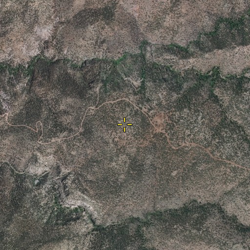 Aerial/Satellite Image of Negro Hill, NM