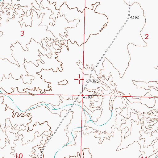 Topographic Map of Oak Canyon, NM