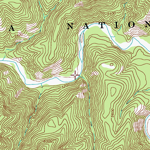 Topographic Map of Panther Canyon, NM