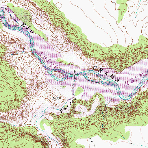Topographic Map of Rio Puerco, NM
