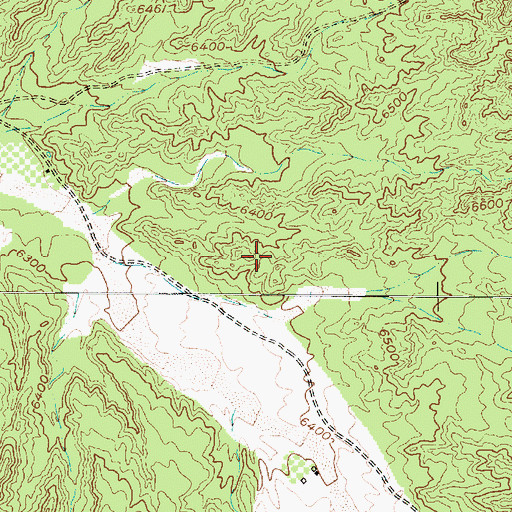 Topographic Map of Sebastian Martin Grant, NM