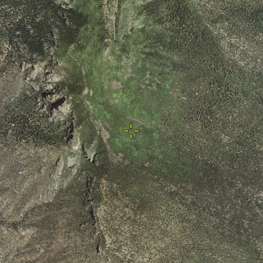 Aerial/Satellite Image of South Sandia Spring, NM