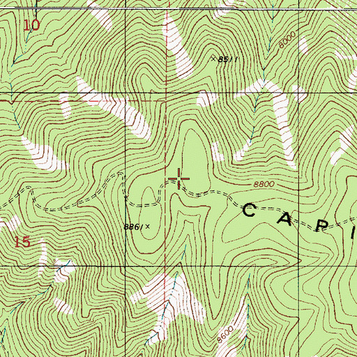 Topographic Map of Summit Trail, NM