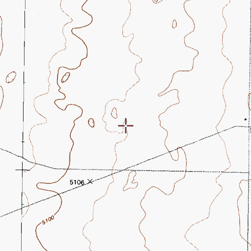 Topographic Map of Tome Grant, NM
