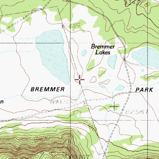 Topographic Map of Van Bremmer Park, NM