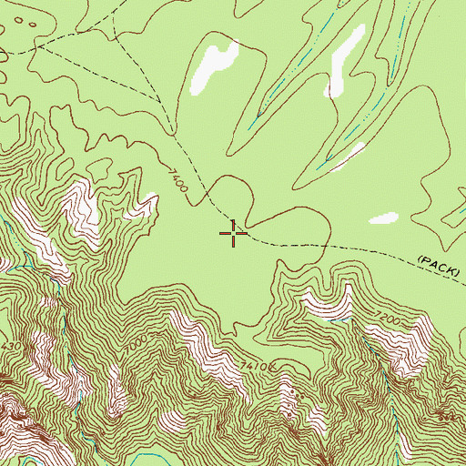 Topographic Map of Woodland Park Trail, NM