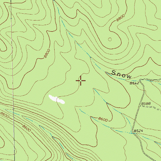 Topographic Map of Luckey Tank, NM