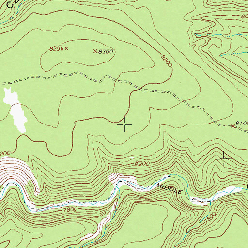 Topographic Map of Gilita Ridge Tank, NM