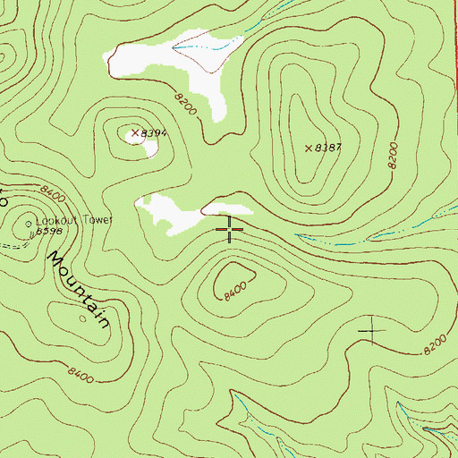 Topographic Map of Turkey Tank, NM