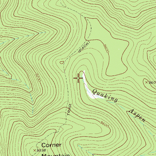 Topographic Map of Hogwallow Pit Tank, NM