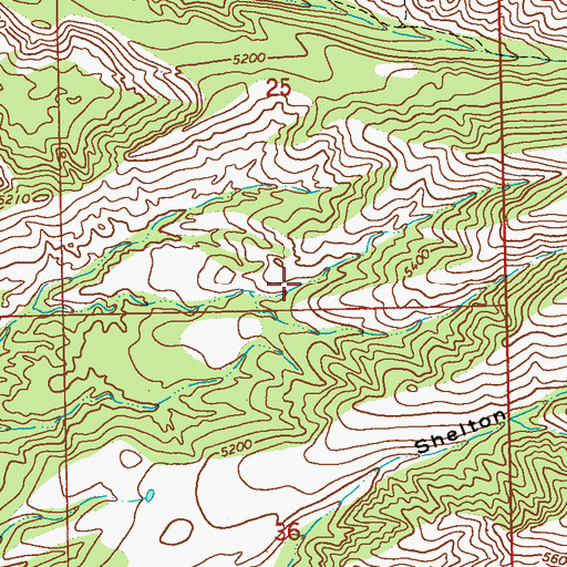 Topographic Map of York Tank, NM