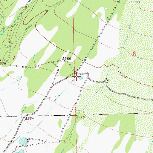 Topographic Map of Pipe Tank, NM