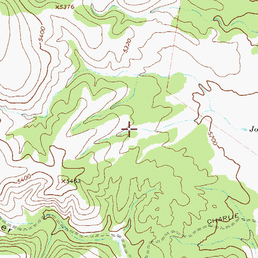 Topographic Map of Juniper Tank, NM