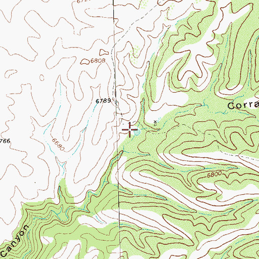 Topographic Map of Kellogg Tank, NM