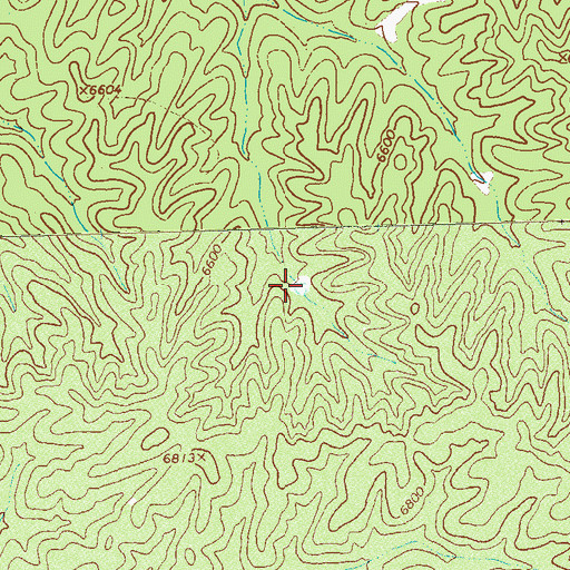 Topographic Map of Sec Seventeen Tank, NM