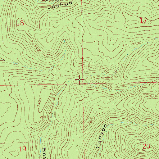 Topographic Map of Howell Tank, NM