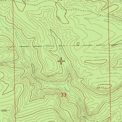 Topographic Map of Leggett Tank, NM