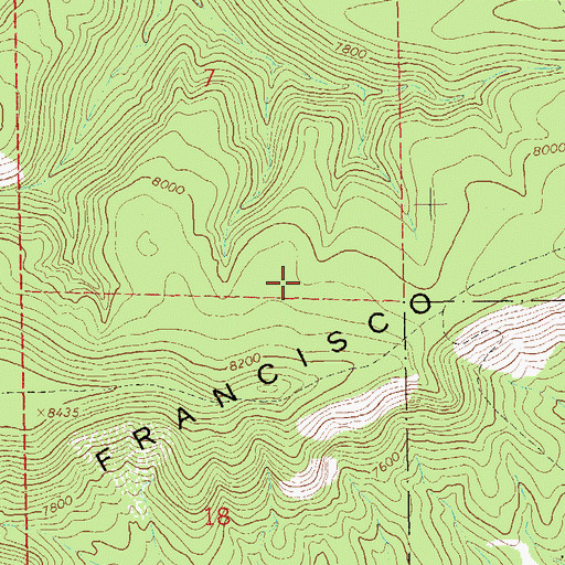 Topographic Map of Liedman Tank, NM