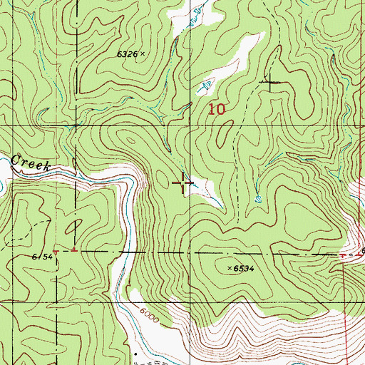 Topographic Map of Salado Tank, NM
