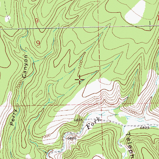 Topographic Map of West Salt House Tank, NM
