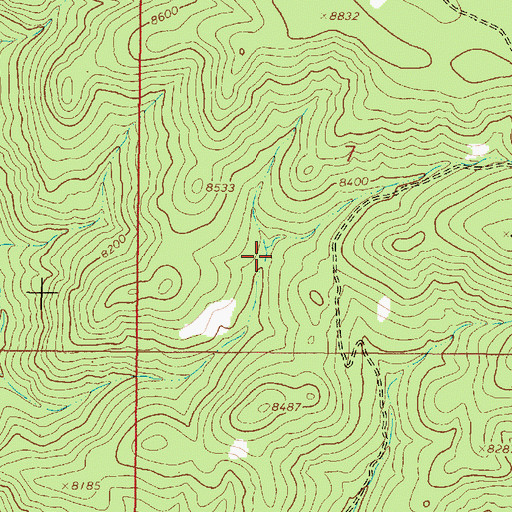 Topographic Map of Hondito Tank, NM