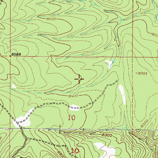 Topographic Map of Burma Trick Tank, NM