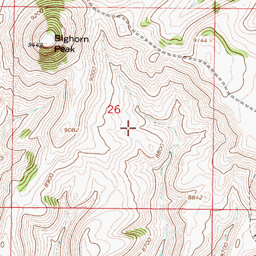 Topographic Map of Garcia Tank, NM
