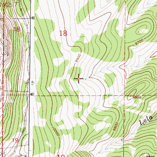 Topographic Map of Camino Tank, NM
