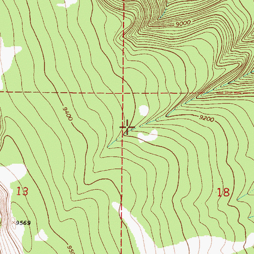 Topographic Map of Pinabetal Tank, NM