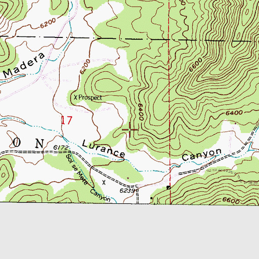 Topographic Map of Department of Defense Withdrawal, NM