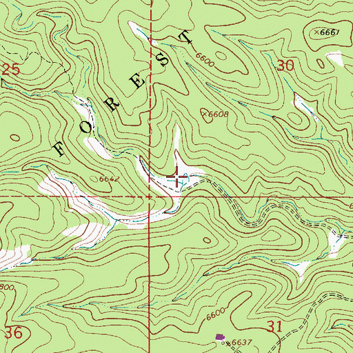 Topographic Map of Lone Pine Tank, NM
