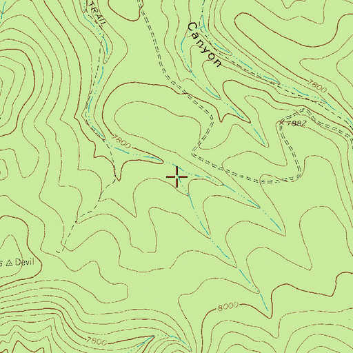 Topographic Map of Snow Tank, NM