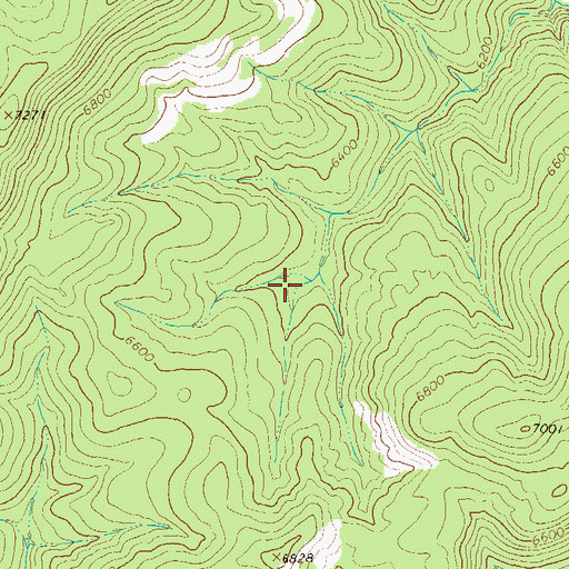 Topographic Map of West Side Tank North, NM