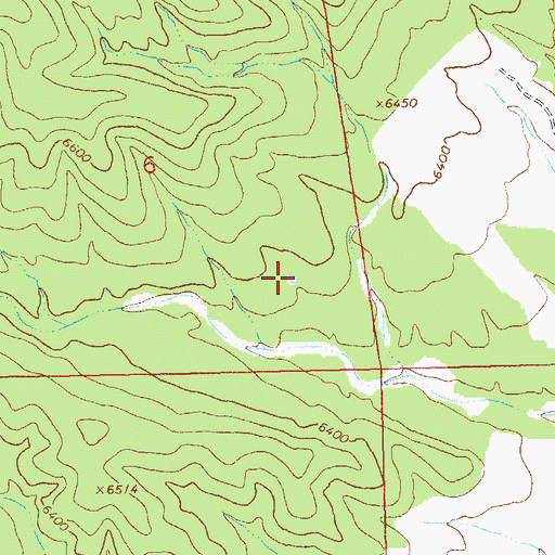 Topographic Map of Balkie Tank, NM
