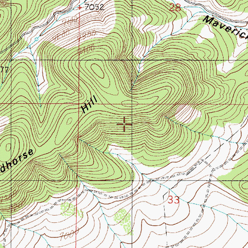 Topographic Map of Pepper Tank, NM