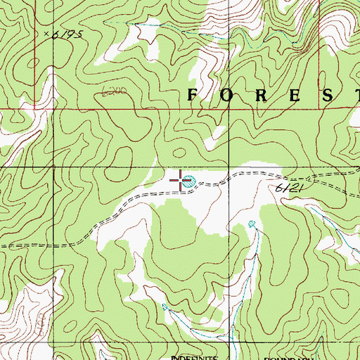 Topographic Map of Mesa Tank, NM
