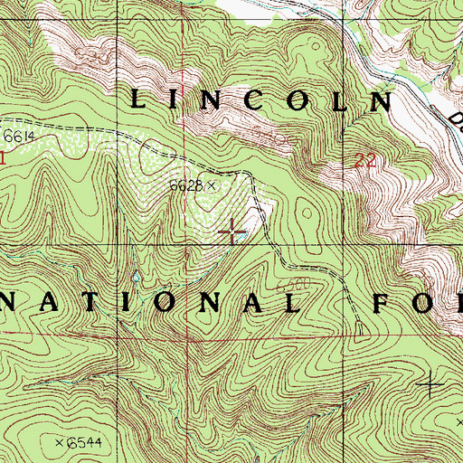 Topographic Map of Nome Tank, NM